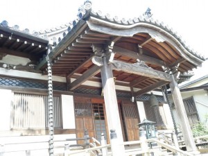 お寺。